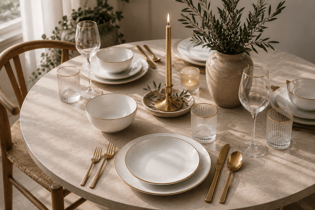 Why gold accents make every dining room feel more&nbsp;luxurious